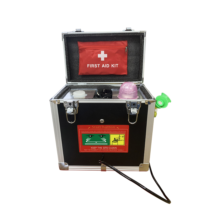 Bồn rửa mắt khẩn cấp Homasi di động đa chức năng xách tay - may rua mat di dong xach tay