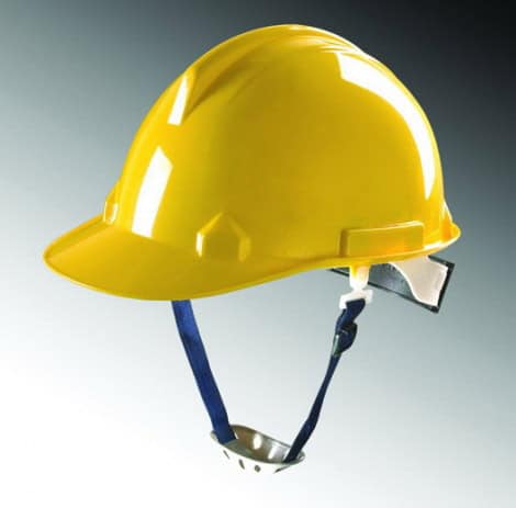 Mũ bảo hộ lao động Thùy Dương N40 có núm vặn - non bao ho thuy duong n40 vang chanh 1