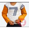 Áo gile màu ghi ánh xanh phản quang lưới to - ong tay da han 6