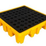 Pallet chống tràn hoá chất, dầu đáp ứng được tiêu chuẩn an toàn về lưu trữ hoá chất và cháy nổ. - pallet1 1