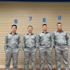 Quần áo vải kaki liên doanh HQ chất siêu đẹp túi hộp màu ghi - qam