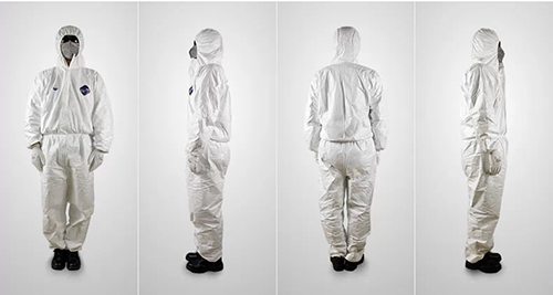 Bộ quần áo liền quần chống hóa chất Dupont Tyvek 1422A - quan ao chong hoa chat dupont TYVEK1422a