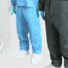 Quần áo phòng sạch dùng một lần chống dịch, chống tĩnh điện Hàn Quốc - quan ao cong nhan mac 1 lan
