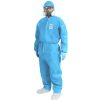 Quần áo phòng sạch dùng một lần chống dịch, chống tĩnh điện Hàn Quốc - quan ao cong nhan mac 1 lan 2