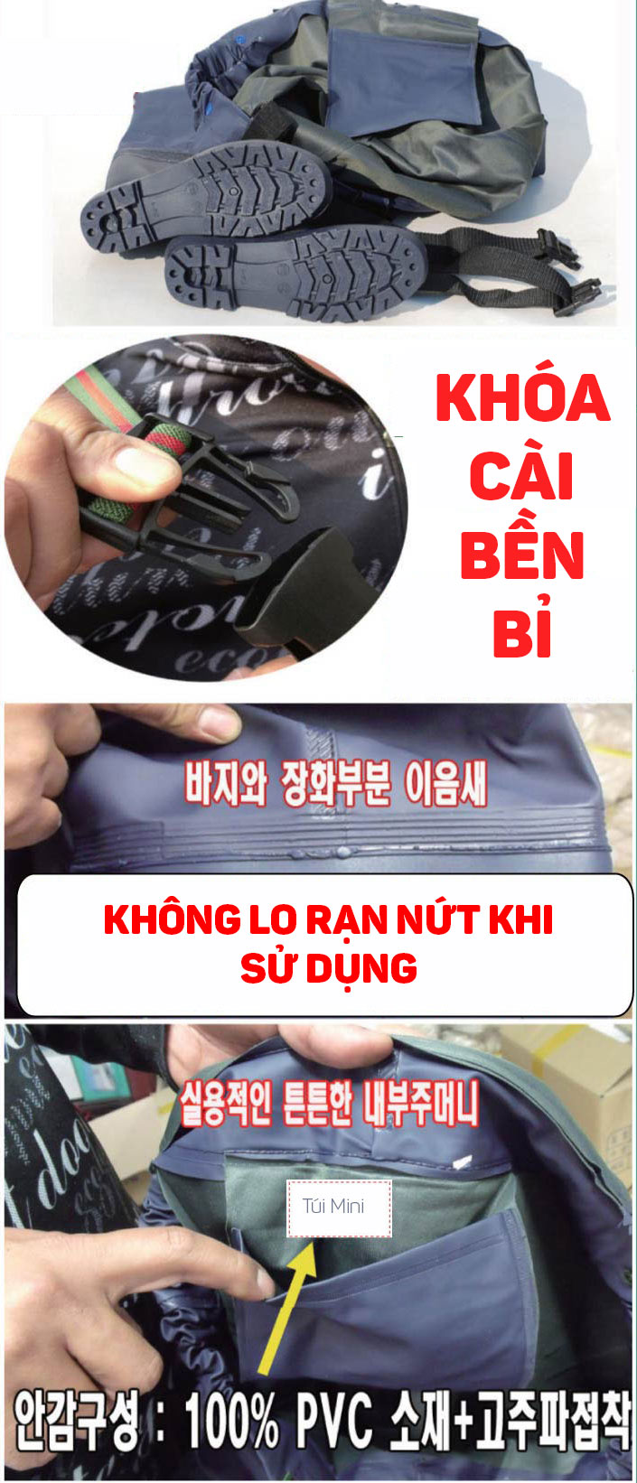 Quần lội nước Hàn Quốc - quan ao loi nuoc BHVN 3 1