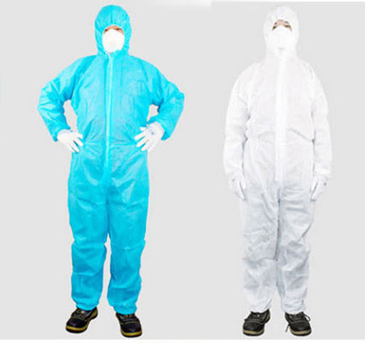 Bộ quần áo phòng dịch dùng 1 lần - quan ao phong dich dung 1 lan