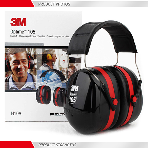 Ốp tai chống ồn 3m H10A - tai nghe chong on 3m h10a