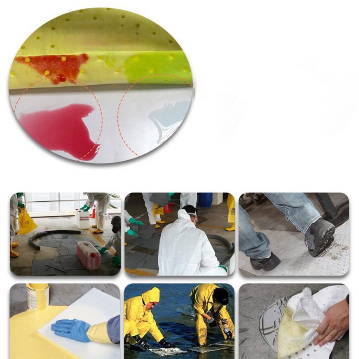 Tấm bông thấm dầu xử lý ô nhiễm dầu công nghiệp, nỉ thấm dầu, ô nhiễm dầu công nghiệp xử lý khẩn cấp sự cố tràn dầu, tấm bông thấm dầu - tam tham dau 8