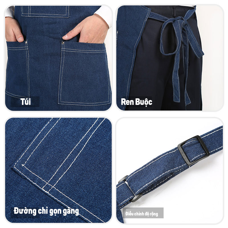 Tạp dề , yếm bò Hàn Quốc - tap de yem bo han quoc 6