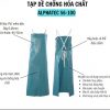 Tạp dề chống hóa chất Alphatech 56 100 hàng đạt tiêu chuẩn EN ISO - td