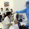 Kính che mặt chống giọt bắn Faceshield Nhật Quang chống virus, chống bụi. - v3