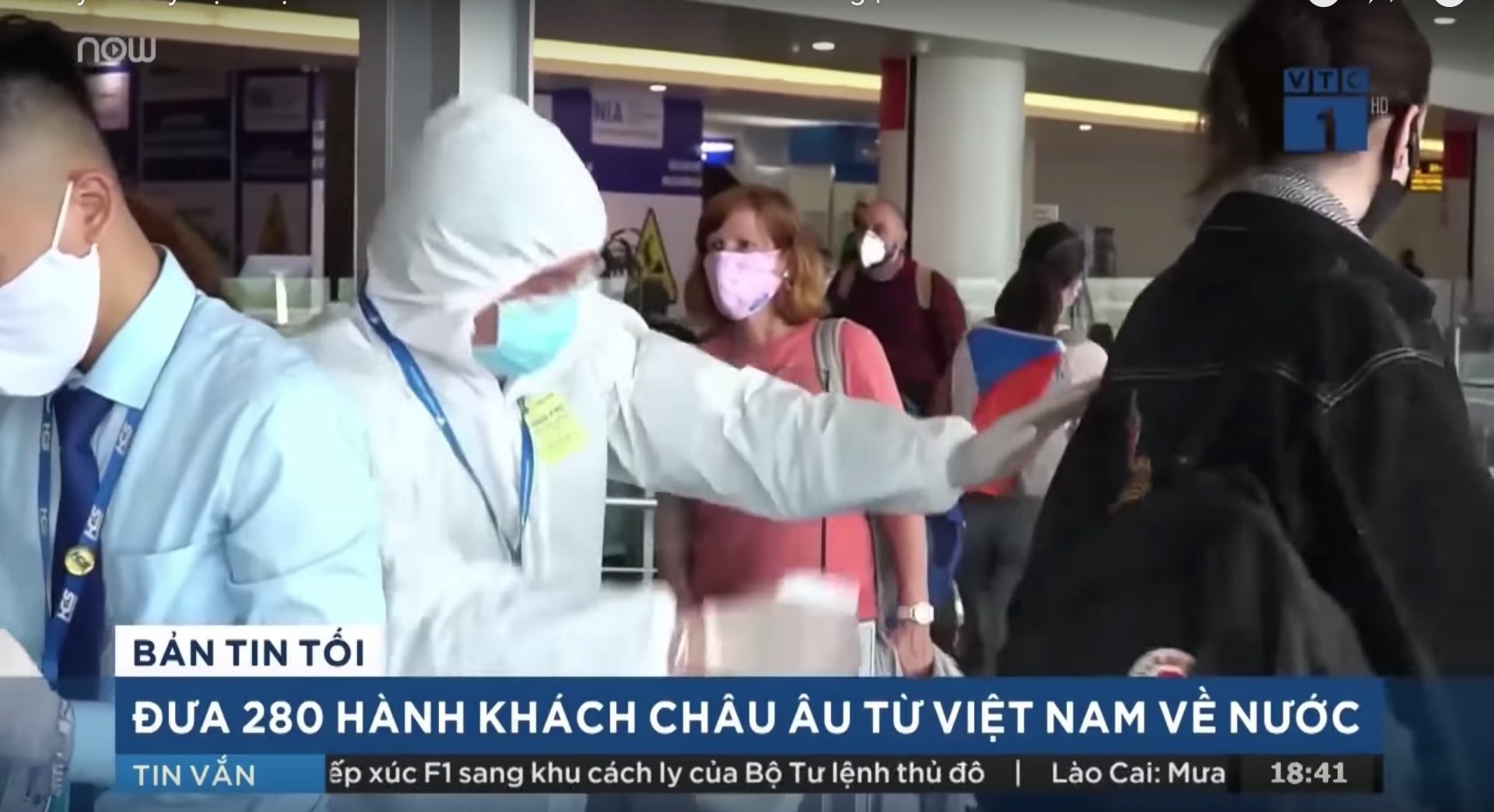 Bộ áo liền quần chống hoá chất, phòng dịch VinGuard 2000 - vinguard tren tivi 1