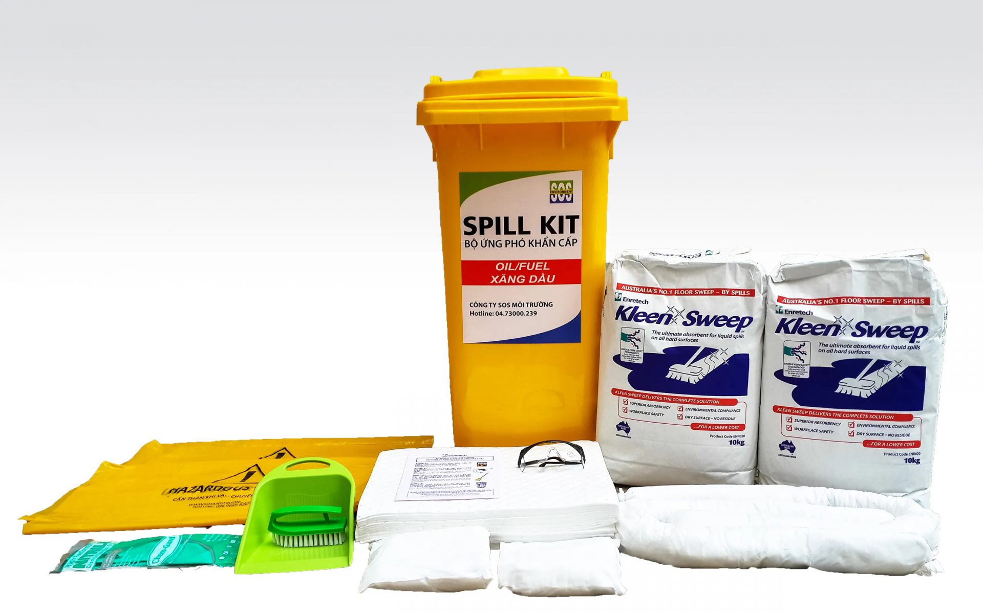 Bộ ứng cứu dầu tràn (Spill Kit 120L) - z3475887245716 0594eb781ba7027eb96d73e497cb1d42