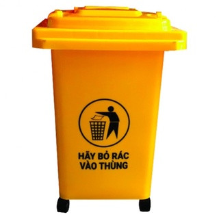Thùng rác nhựa 50L thương hiệu Cavisu bền đẹp,khả năng chịu nhiệt , thiết kế nắp đậy thông minh , có bánh xe đẩy di chuyển dễ dàng - z3981733626910 5b2205f6bbac