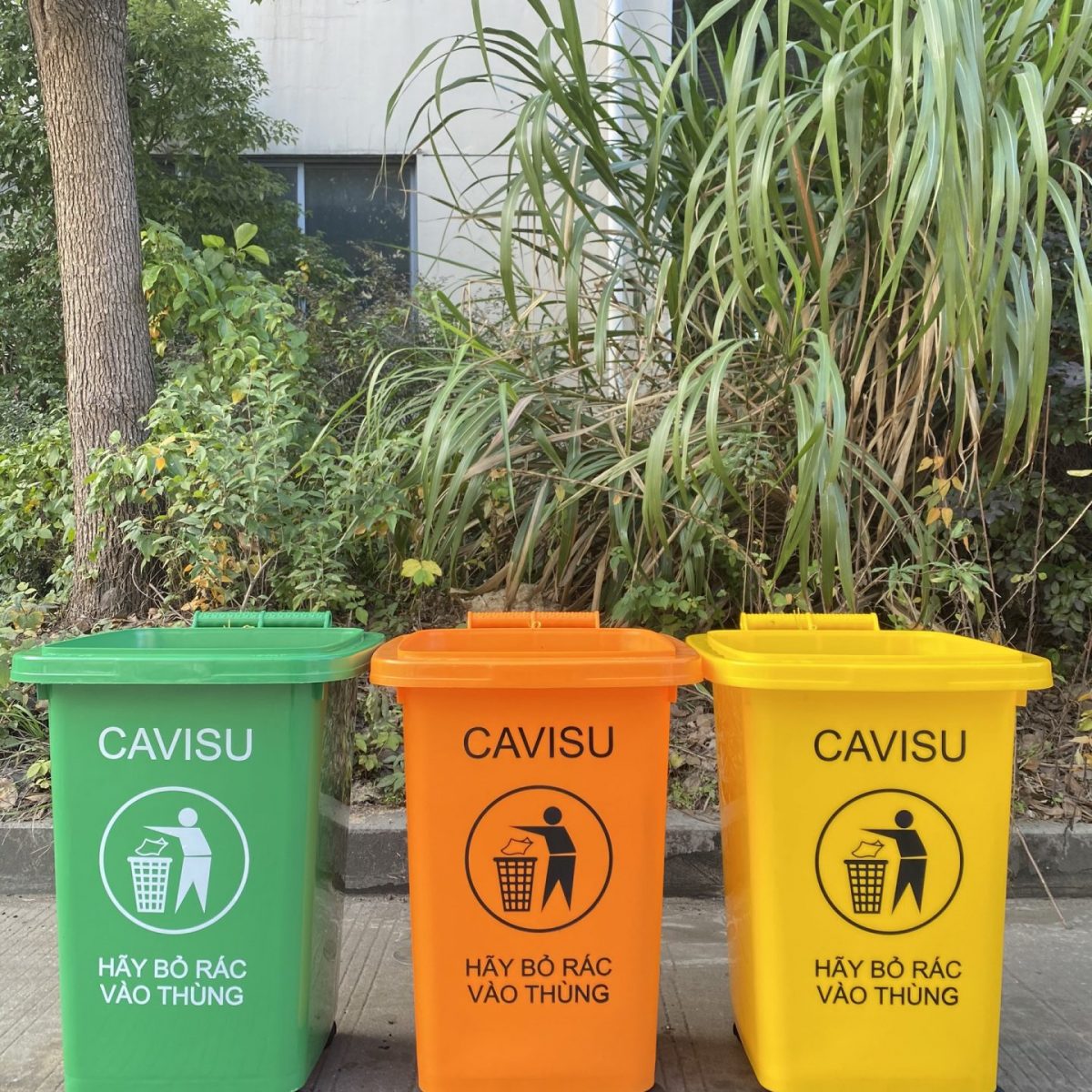 Thùng rác nhập khẩu thương hiệu CAVISU loại 60L chất lượng cao, bền bỉ, màu sắc đa dạng - z4070419865707 688d50dc9f286ec771f27d0a523f31f2