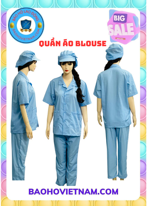 Bộ quần áo blouse ngắn tay - z4205703534571 4e583545b64d4595386036272969b03f