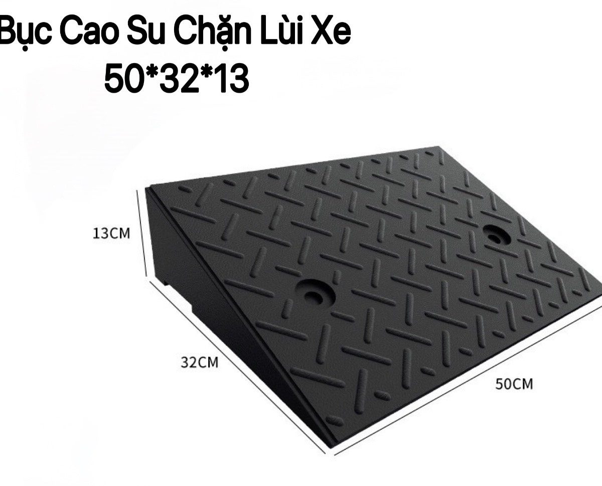 Bục chặn lùi xe 50*32*13cm an toàn, tiện lợi, chịu va đập cực kì tốt - z4995011038217 1c7c8d58e59cfefbf8c218ffbb1eac41