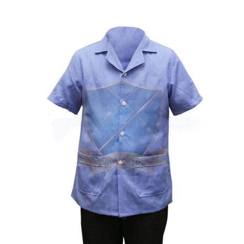 Ao blue coc tay xanh ABL VN 02