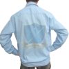 ao BH vai kaki cotton mong mau xanh HB