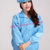 quan ao bao ho lao dong dai tay khoa keo mau xanh 3