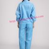 quan ao bao ho lao dong dai tay khoa keo mau xanh 5