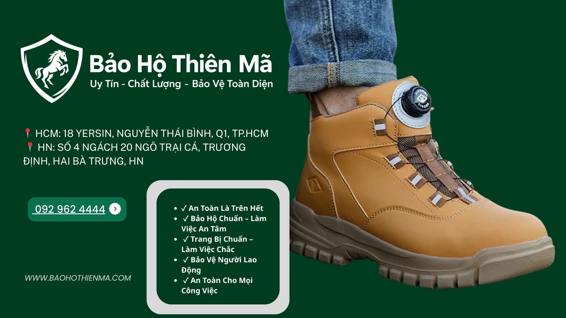 Việc lựa chọn giày bảo hộ chống trượt chất lượng không chỉ giúp đảm bảo an toàn lao động mà còn nâng cao hiệu quả làm việc trong các ngành công nghiệp hiện nay.