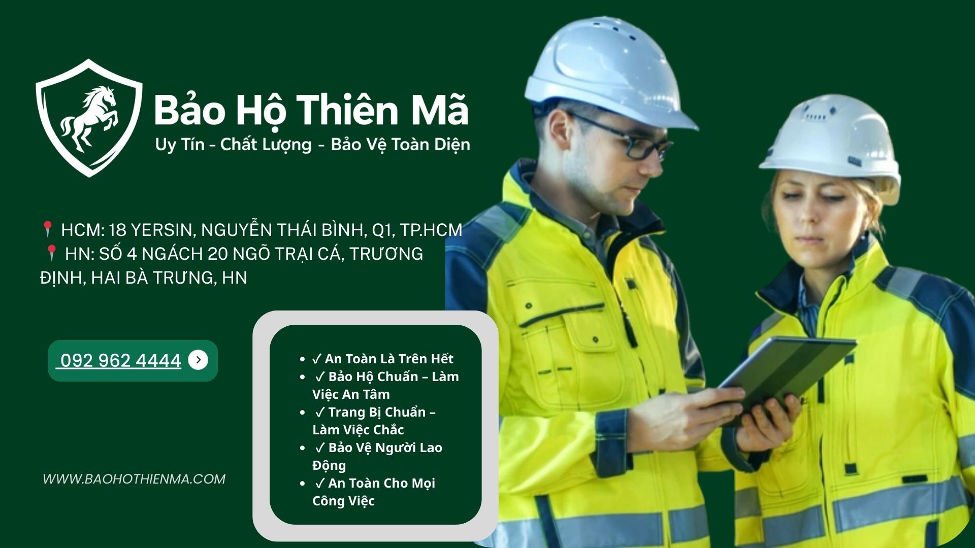 Những bộ quần áo bảo hộ chất lượng tốt không chỉ đảm bảo an toàn mà còn giúp doanh nghiệp tiết kiệm chi phí thay thế trong thời gian dài.