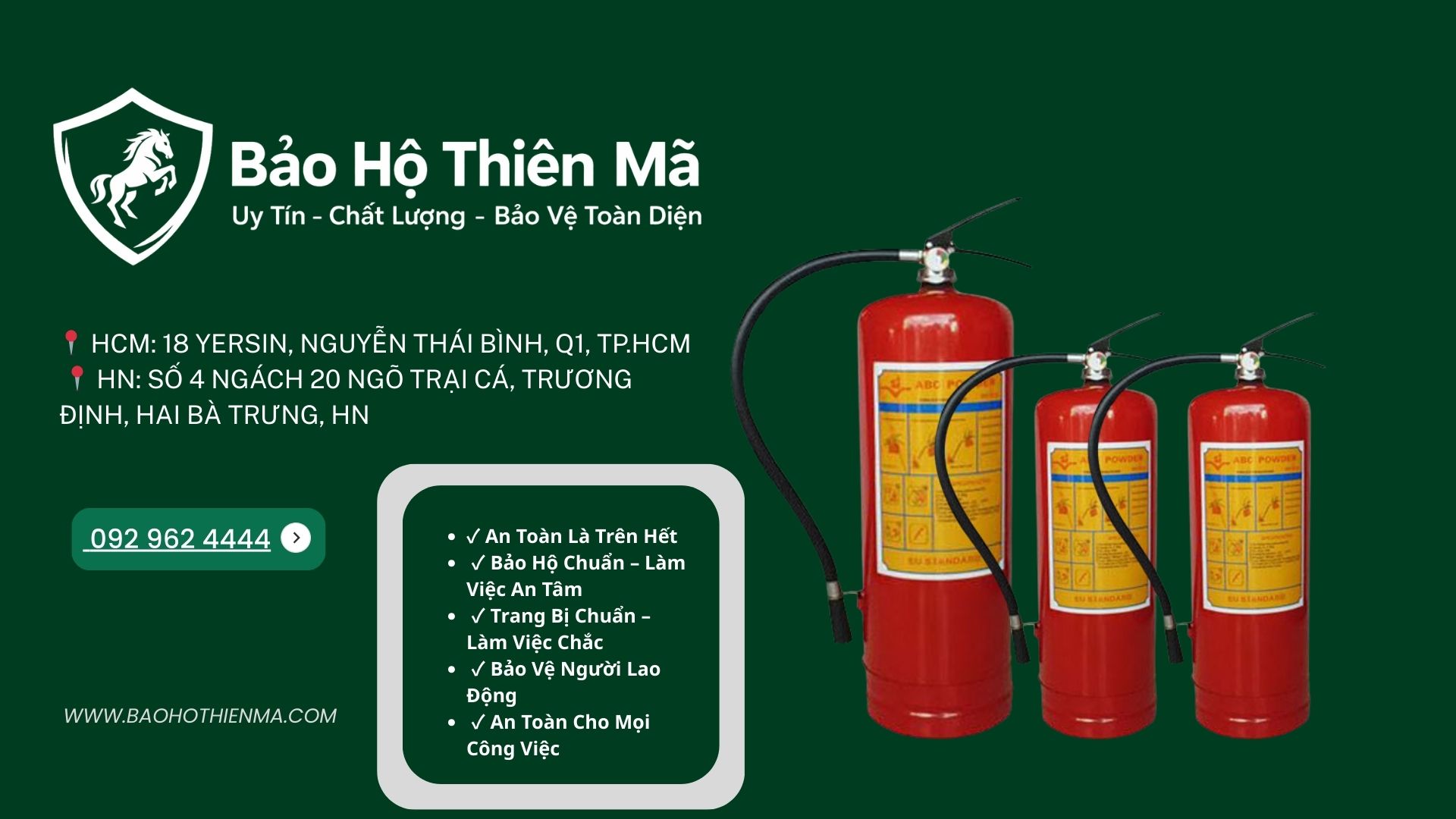 Để đảm bảo chất lượng và độ an toàn, người dùng nên lựa chọn đơn vị cung cấp thiết bị bảo hộ lao động uy tín.