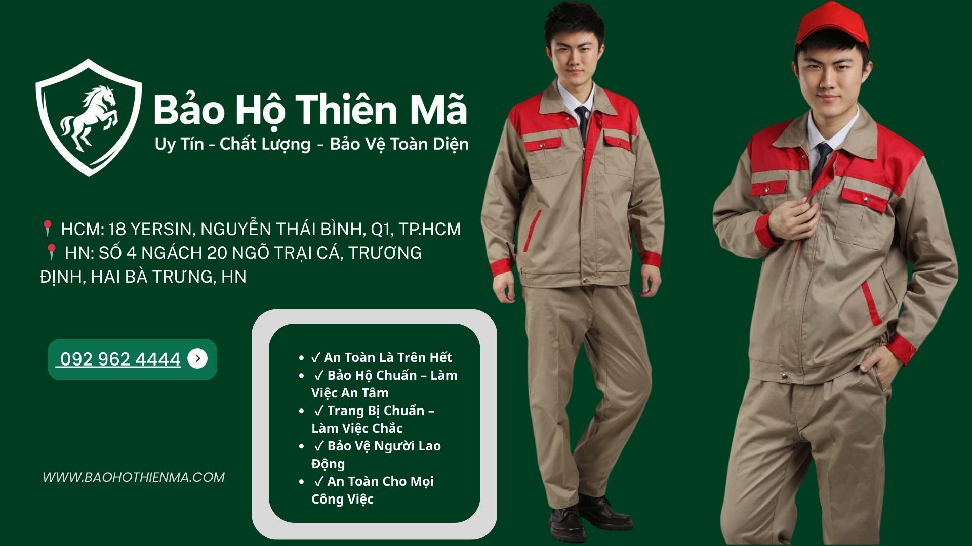 Để lựa chọn được quần áo bảo hộ phù hợp, người lao động cần xác định rõ môi trường làm việc và các nguy cơ có thể gặp phải.