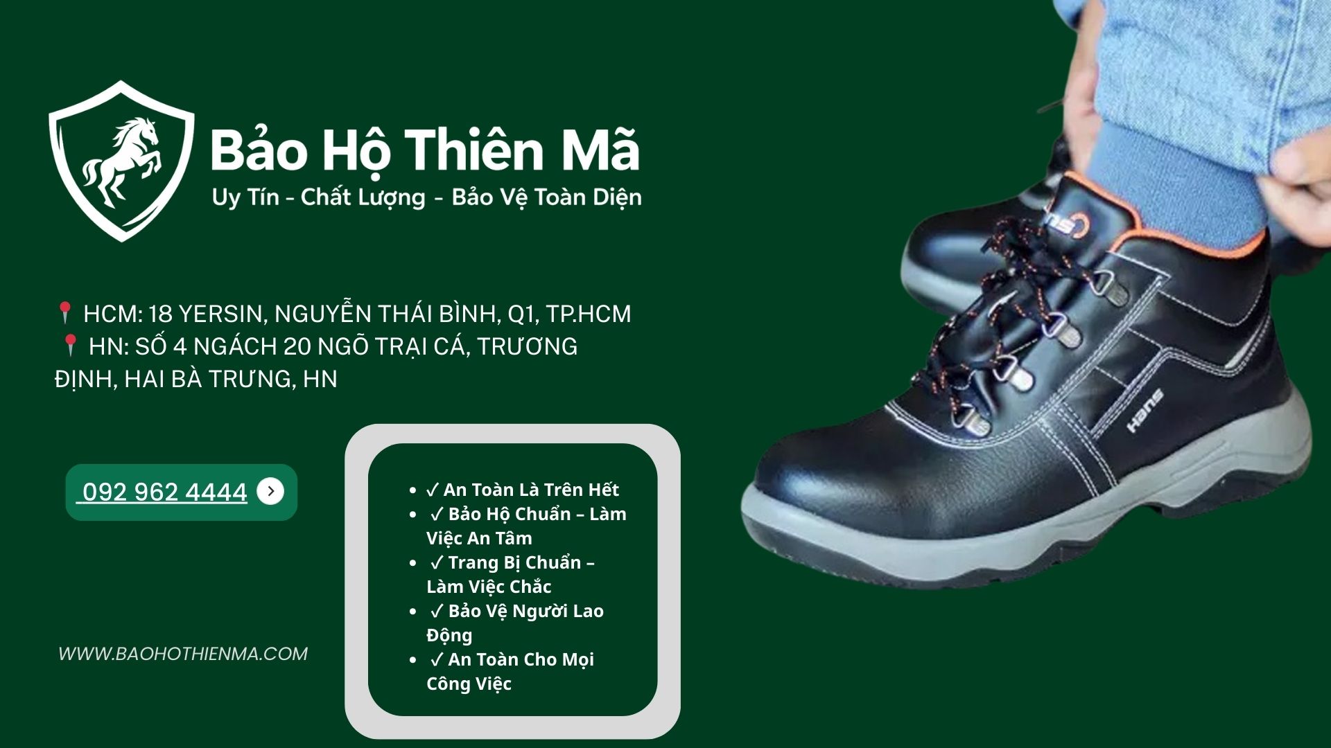 Việc sử dụng giày bảo hộ lao động chất lượng không chỉ giúp đảm bảo an toàn mà còn nâng cao hiệu quả công việc và tuân thủ các quy định về an toàn lao động.