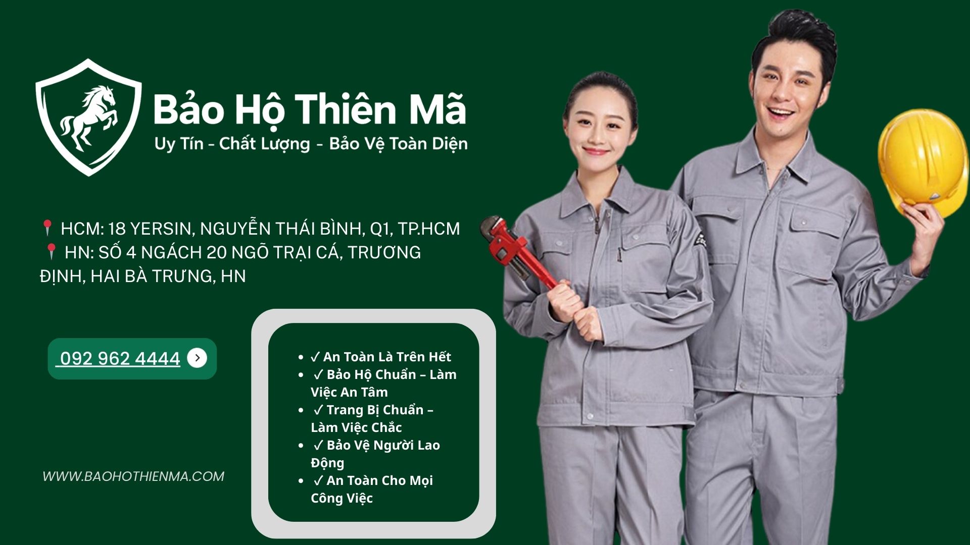 Để quần áo bảo hộ phát huy tối đa hiệu quả, việc lựa chọn sản phẩm phù hợp là rất quan trọng.