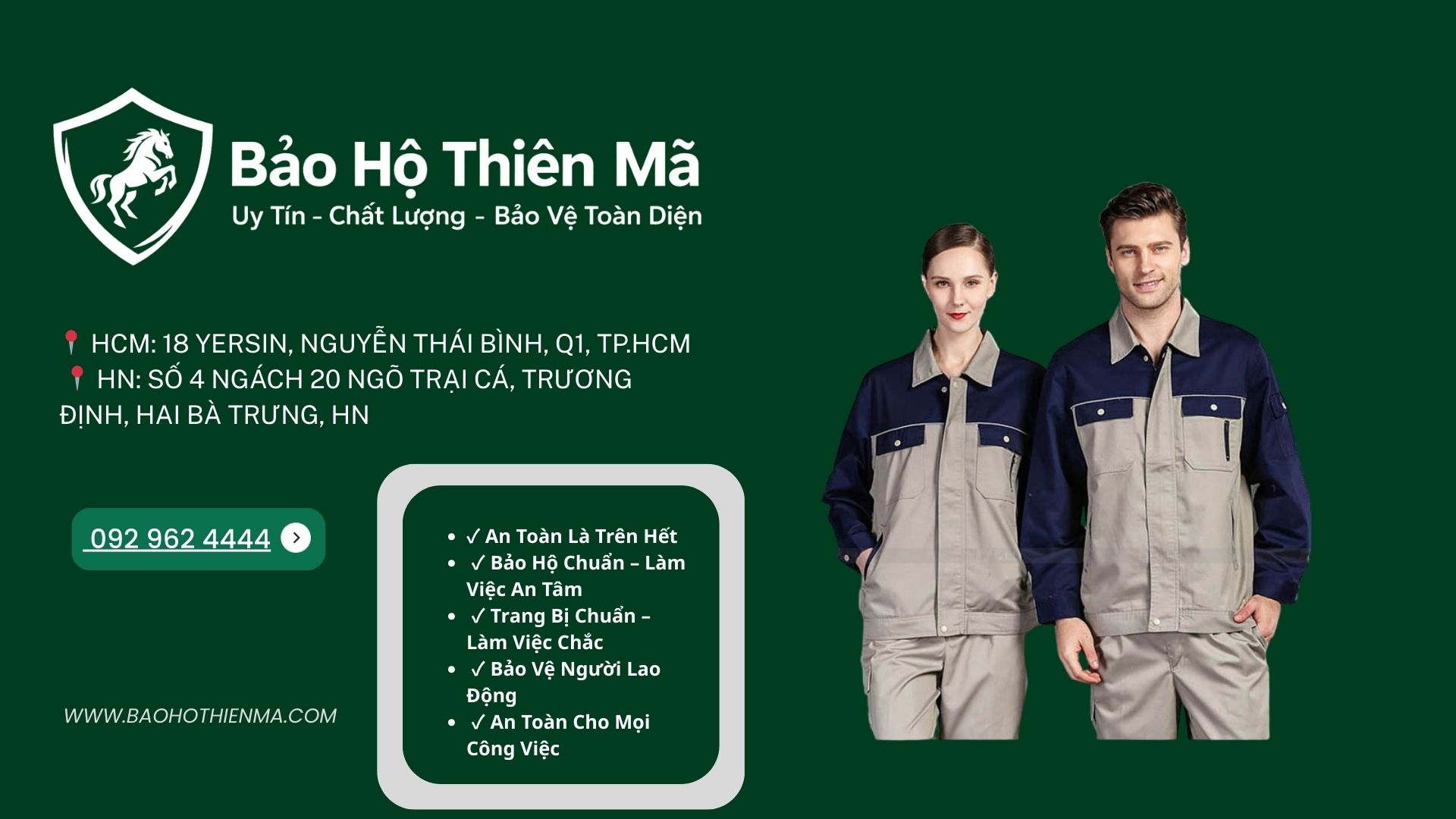 Để lựa chọn được quần áo bảo hộ lao động phù hợp, người lao động và doanh nghiệp cần xem xét nhiều yếu tố khác nhau.
