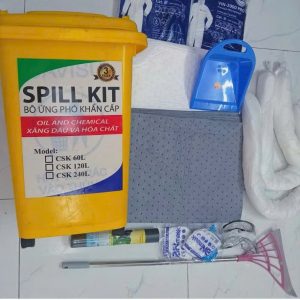 Bộ ứng cứu tràn dầu và hóa chất 60L (Spill Kit 60L) - td60l